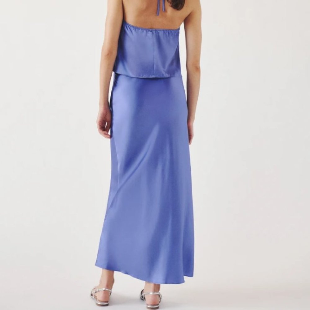 Reformation Beba 🕸Silk🕸 Two Piece | Jacaranda 🎉SALE🎀 NEW - Picture 7 of 15